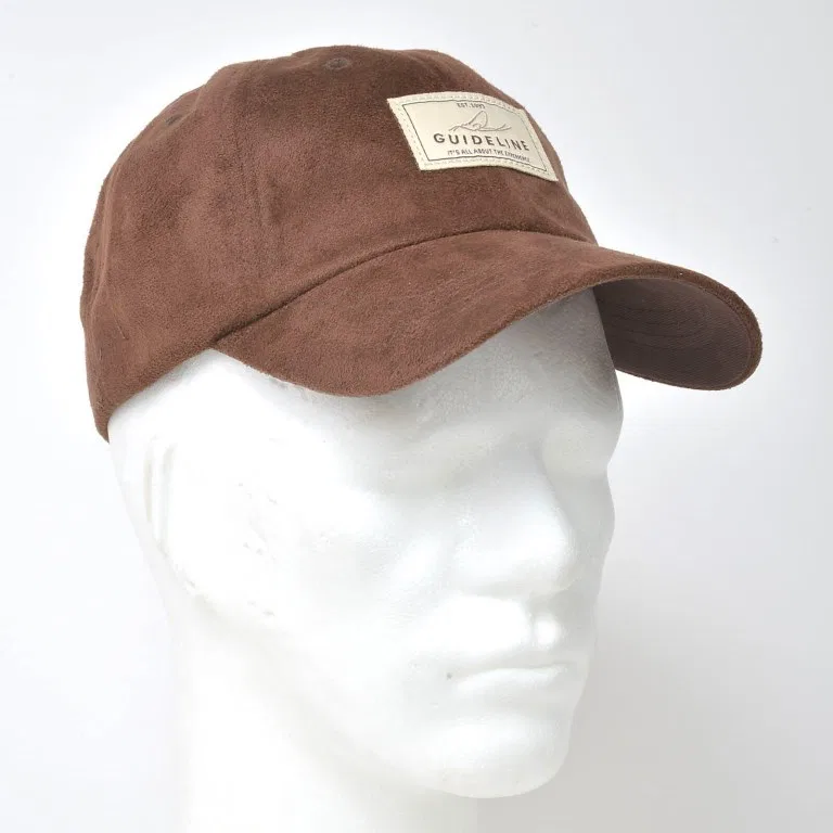 Guideline Mayfly Suede Cap – DK Brown – bilde 2