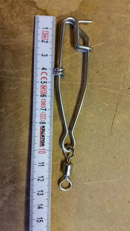Lineklips 2,6x100mm m/svivel