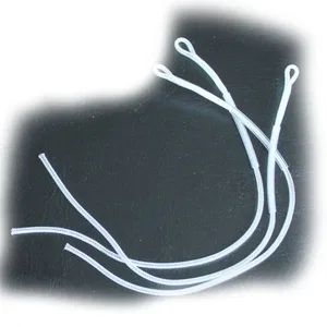 Loop connector 30LB - Small - #4-6 - Clear - 5stk