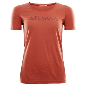 Aclima LightWool t-shirt logo - Dame