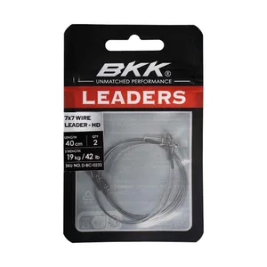 BKK WIRELEADER 7X7 HD PIKESNAP 40Cm