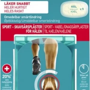 Compeed Gnagsårplaster Hæl - 5stk i hver pakning