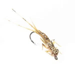 JSON FLIES 2 PK MAYFLY OLIVE-BROWN TUNGSTEN