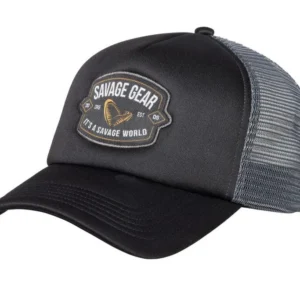 Savage Gear Badge Trucker Cap Black