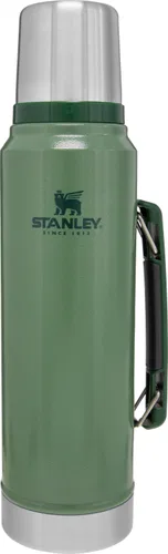 Stanley Termos Classic Vacuum Bottle Hammertone Green 1 L